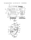 System and method for geothermal conduit loop in-ground installation and soil penetrating head therefor diagram and image