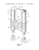 System and method for geothermal conduit loop in-ground installation and soil penetrating head therefor diagram and image