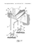 System and method for geothermal conduit loop in-ground installation and soil penetrating head therefor diagram and image