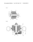 MOTOR HAVING ROTORS ARRANGED CONCENTRICALLY AND DRIVING APPARATUS HAVING THE MOTOR diagram and image