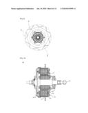 MOTOR HAVING ROTORS ARRANGED CONCENTRICALLY AND DRIVING APPARATUS HAVING THE MOTOR diagram and image