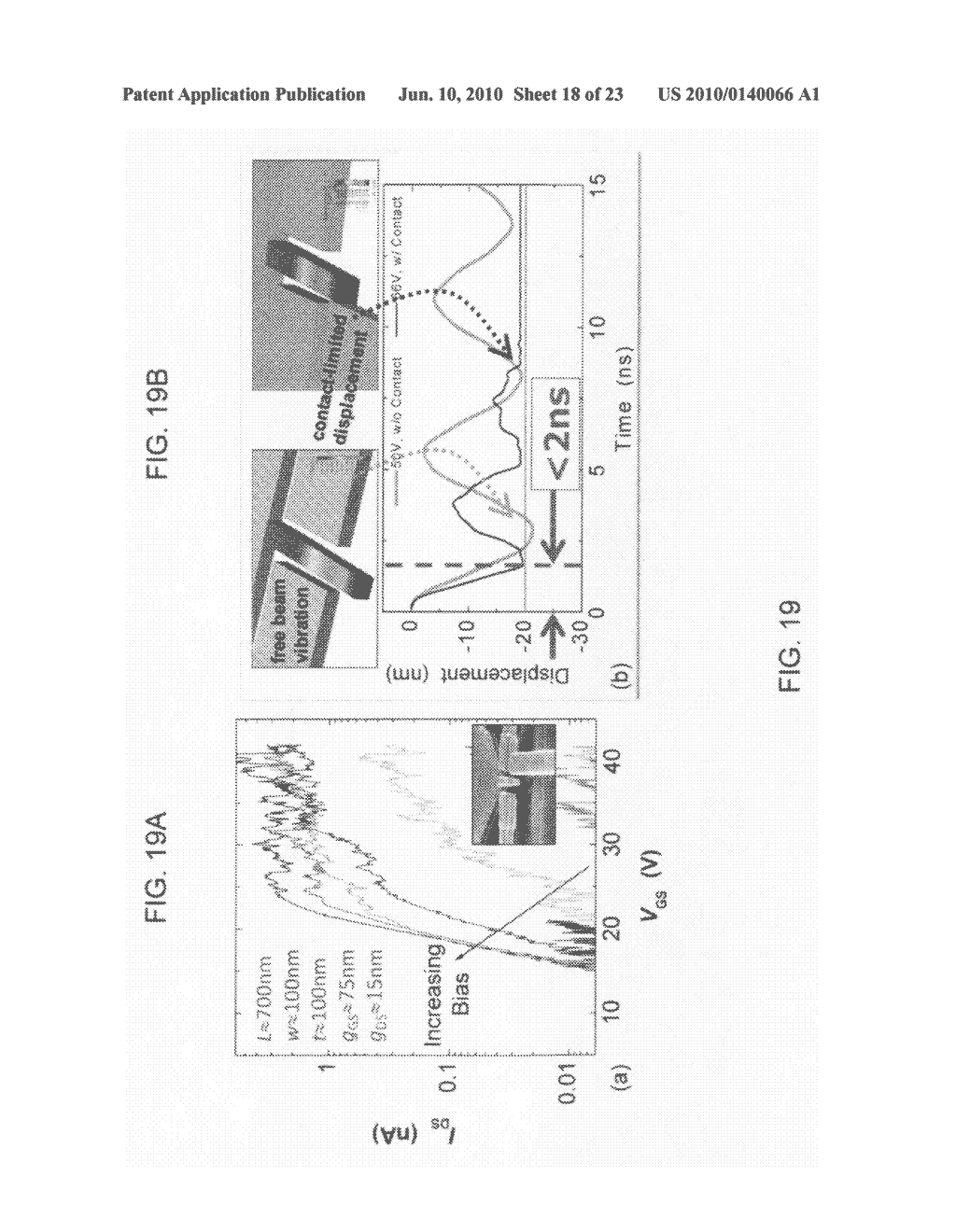 VERY LOW VOLTAGE, ULTRAFAST NANOELECTROMECHANICAL SWITCHES AND RESONANT SWITCHES - diagram, schematic, and image 19