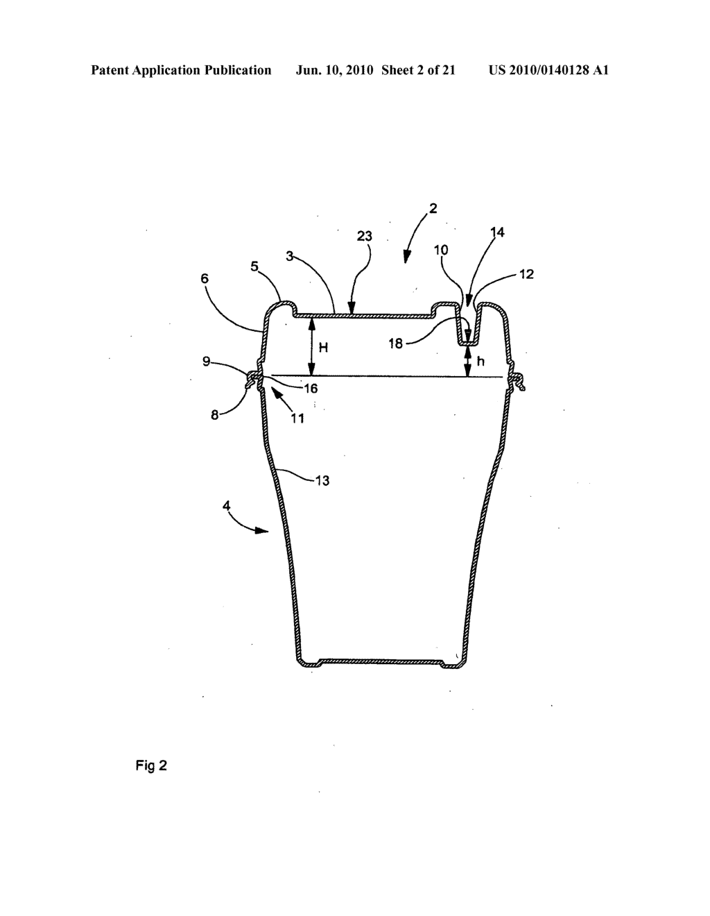 Interconnecting food container system - diagram, schematic, and image 03