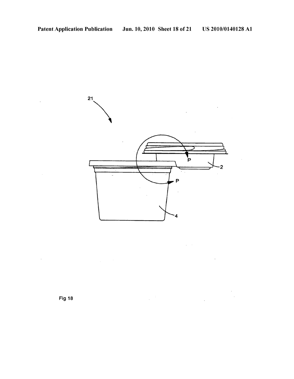 Interconnecting food container system - diagram, schematic, and image 19