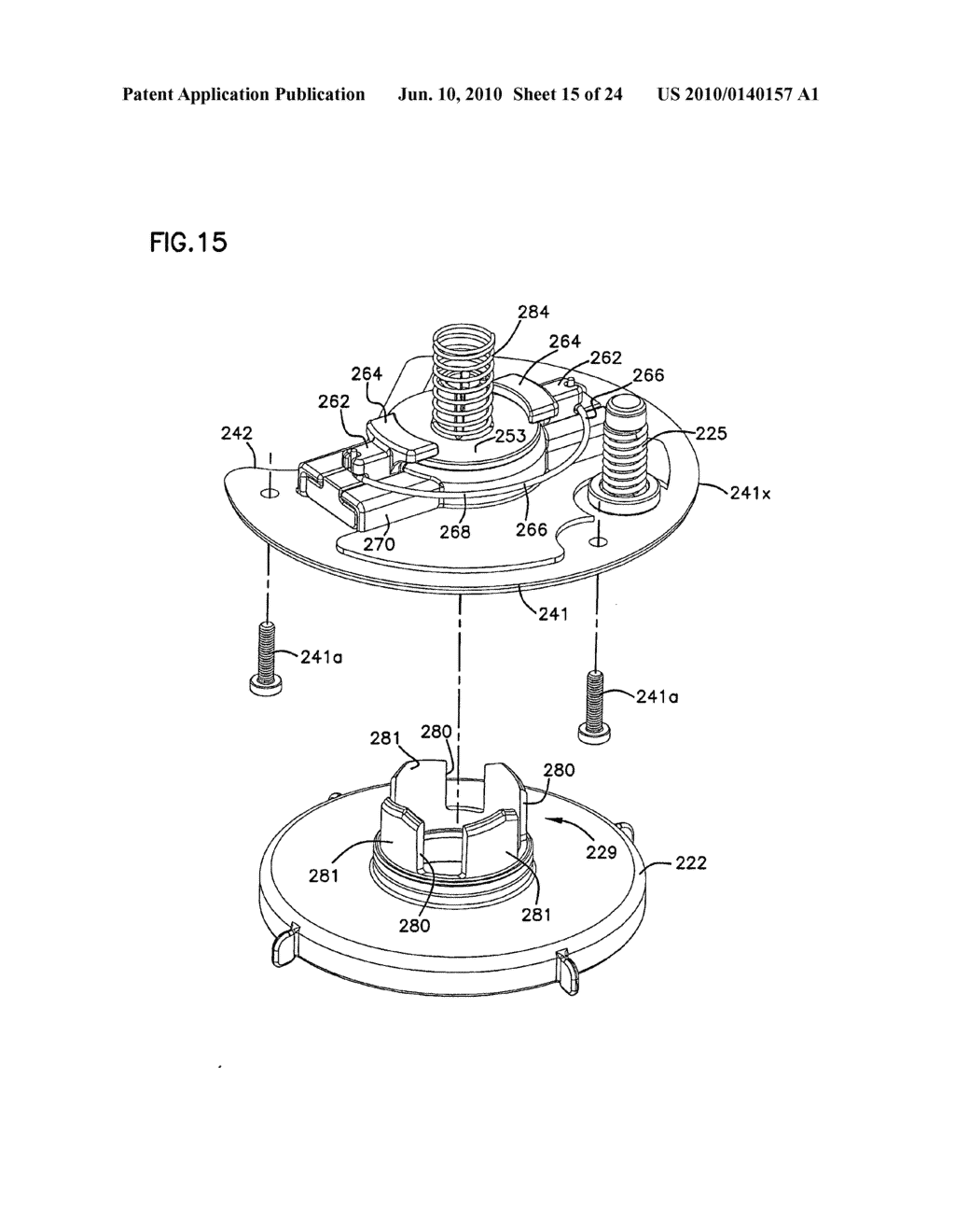 Liquid filter arrangement and methods - diagram, schematic, and image 16