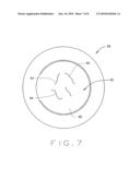 CONTROLLING THE RATED BURST PRESSURE OF A RUPTURE DISC THROUGH THE USE OF CONTROL SCORES ON THE DISC DOME diagram and image