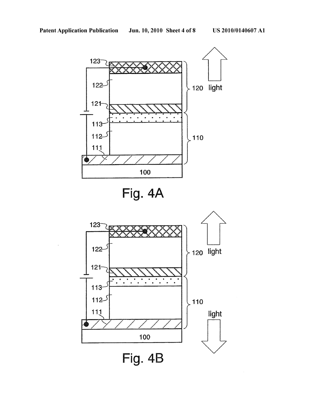 Light Emitting Element and Light Emitting Device Using the Element - diagram, schematic, and image 05