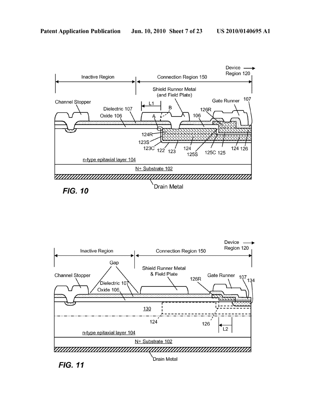 Trench-Based Power Semiconductor Devices With Increased Breakdown Voltage Characteristics - diagram, schematic, and image 08