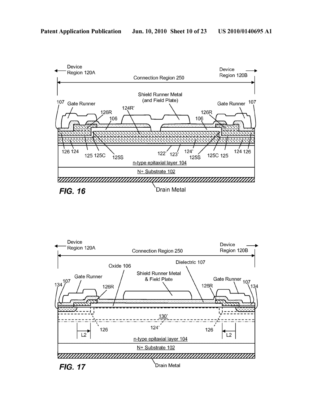 Trench-Based Power Semiconductor Devices With Increased Breakdown Voltage Characteristics - diagram, schematic, and image 11