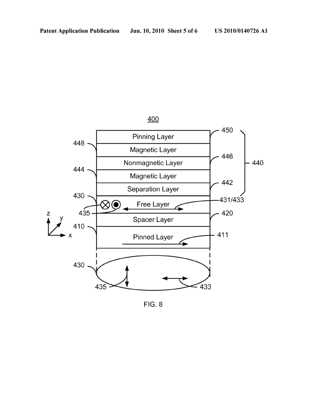 METHOD AND SYSTEM FOR PROVIDING MAGNETIC ELEMENTS HAVING ENHANCED MAGNETIC ANISOTROPY AND MEMORIES USING SUCH MAGNETIC ELEMENTS - diagram, schematic, and image 06