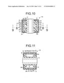 Fluid-filled cylindrical vibration-damping device diagram and image