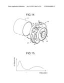 Fluid-filled cylindrical vibration-damping device diagram and image