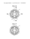 Fluid-filled cylindrical vibration-damping device diagram and image