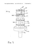 Piston with guide rings diagram and image