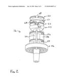 Piston with guide rings diagram and image