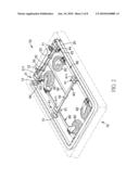 Foldable wheel seat diagram and image