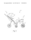 SEAT ATTACHMENT FOR A STROLLER diagram and image
