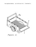 PICK UP TRUCK TONNEAU COVER WITH TAILGATE STORAGE diagram and image