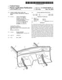 VEHICLE BODY STRUCTURE AND MANUFACTURING METHOD OF VEHICLE BODY diagram and image