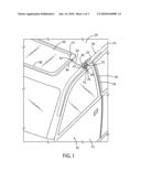 ANTI-ROTATION CLIP FOR MOON ROOF DRAIN TUBE diagram and image