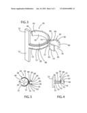 ANTI-ROTATION CLIP FOR MOON ROOF DRAIN TUBE diagram and image