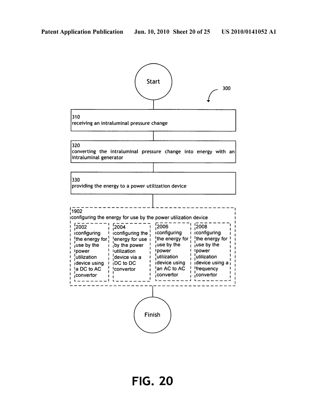 System for powering devices from intraluminal pressure changes - diagram, schematic, and image 21