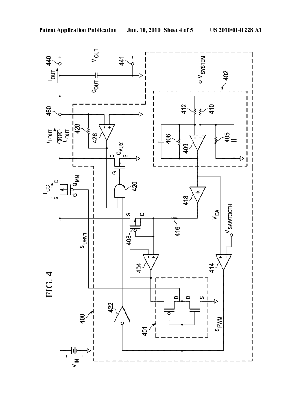 Power Converter with Power Switch Operable in Controlled Current Mode - diagram, schematic, and image 05