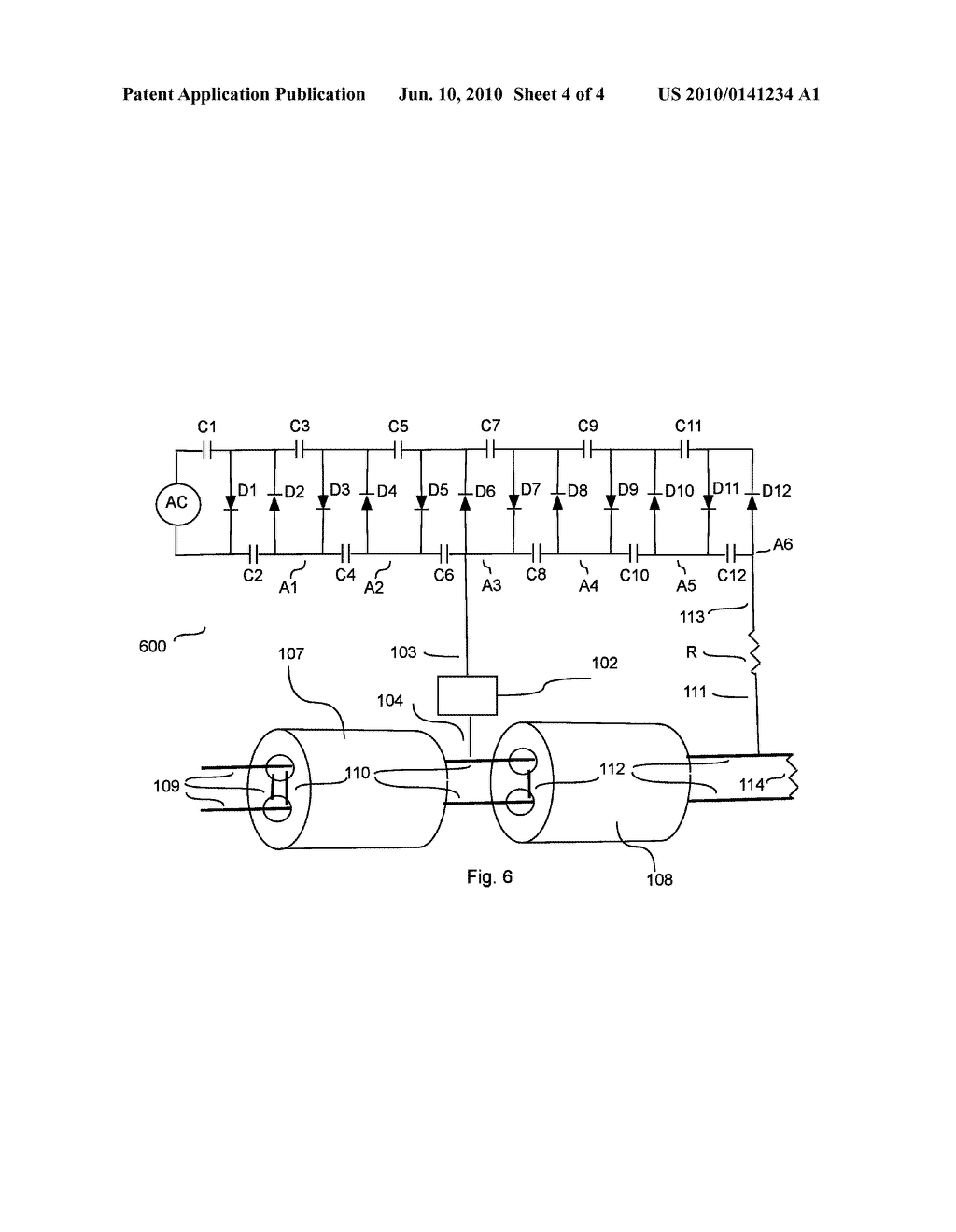 TRANSFORMER WITH HIGH VOLTAGE ISOLATION - diagram, schematic, and image 05