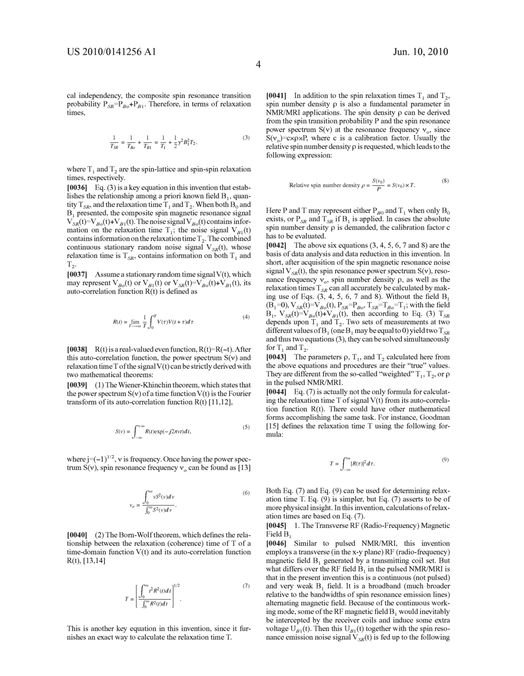 QUANTUM THEORY-BASED CONTINUOUS PRECISION NMR/MRI: METHOD AND APPARATUS - diagram, schematic, and image 13