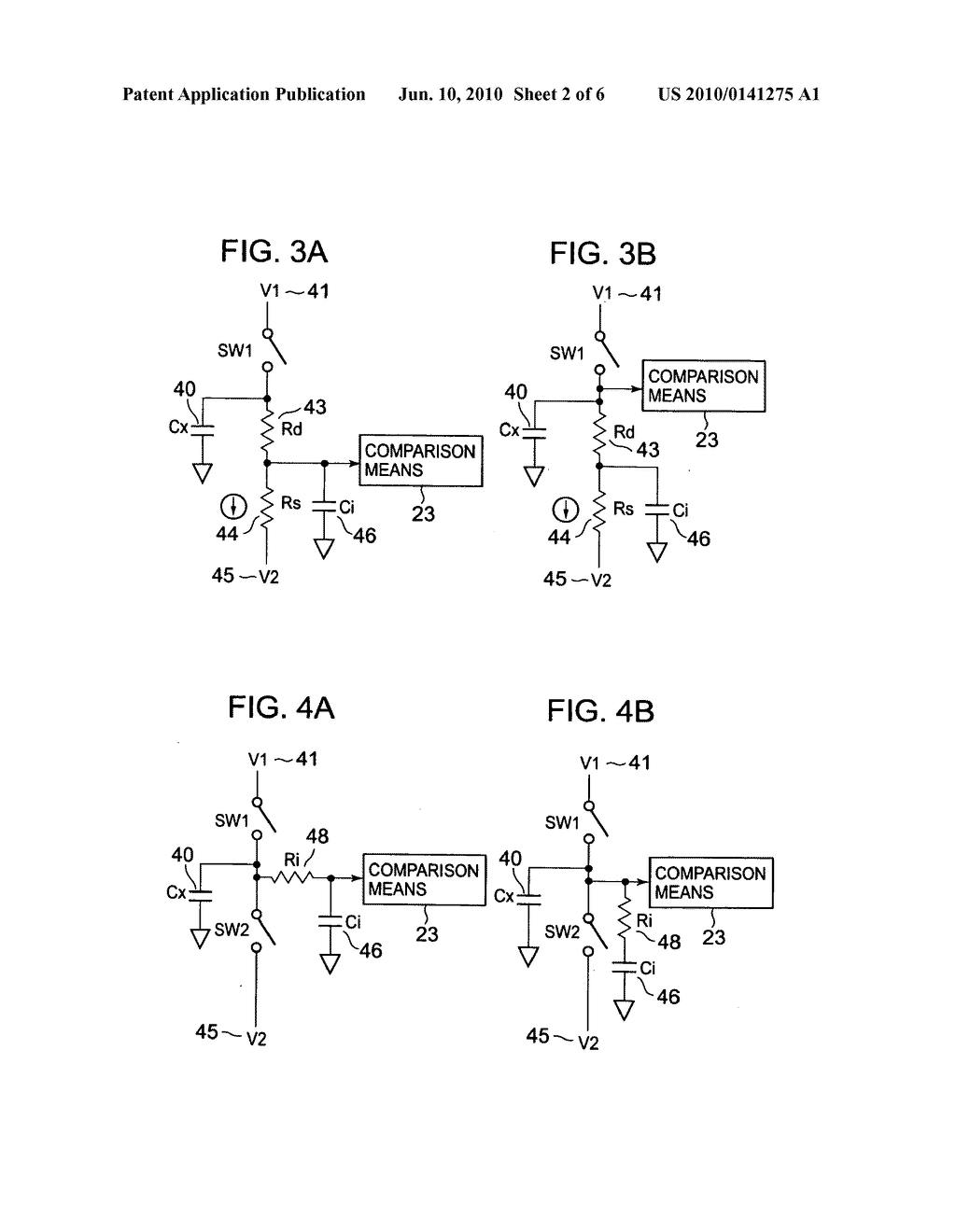 Electrostatic capacitance detection device, electrostatic capacitance detection circuit, electrostatic capacitance detection method, and initialization method - diagram, schematic, and image 03