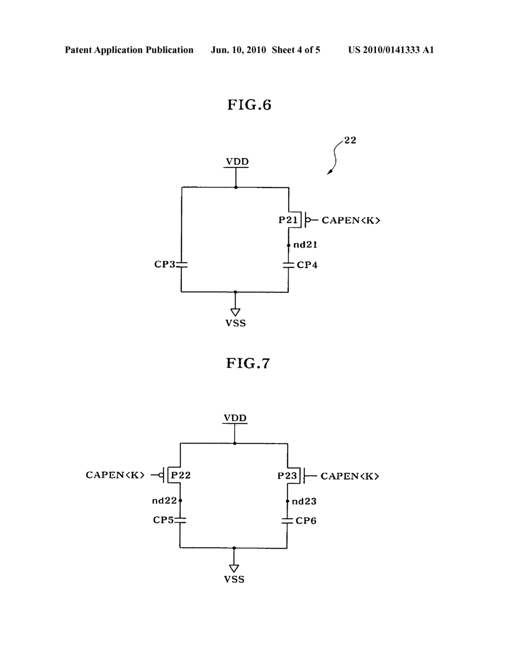 Reservoir capacitor array circuit - diagram, schematic, and image 05