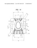 FERRITE CORE AND TRANSFORMER USING THE SAME diagram and image