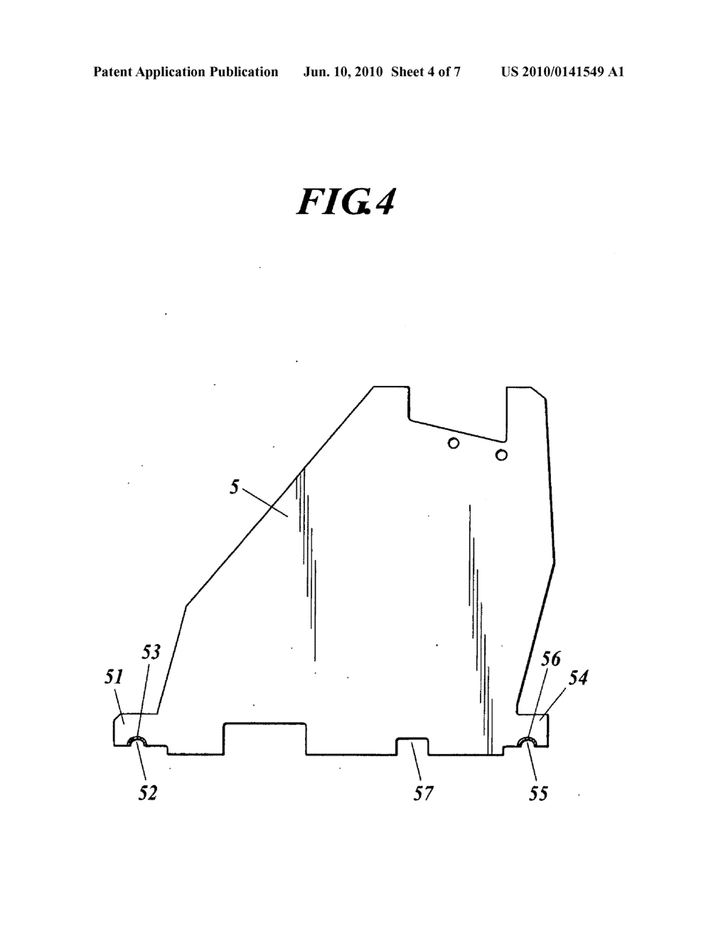 CIRCUIT SUBSTRATE SUPPORTING STRUCTURE AND ANTENNA APPARATUS - diagram, schematic, and image 05