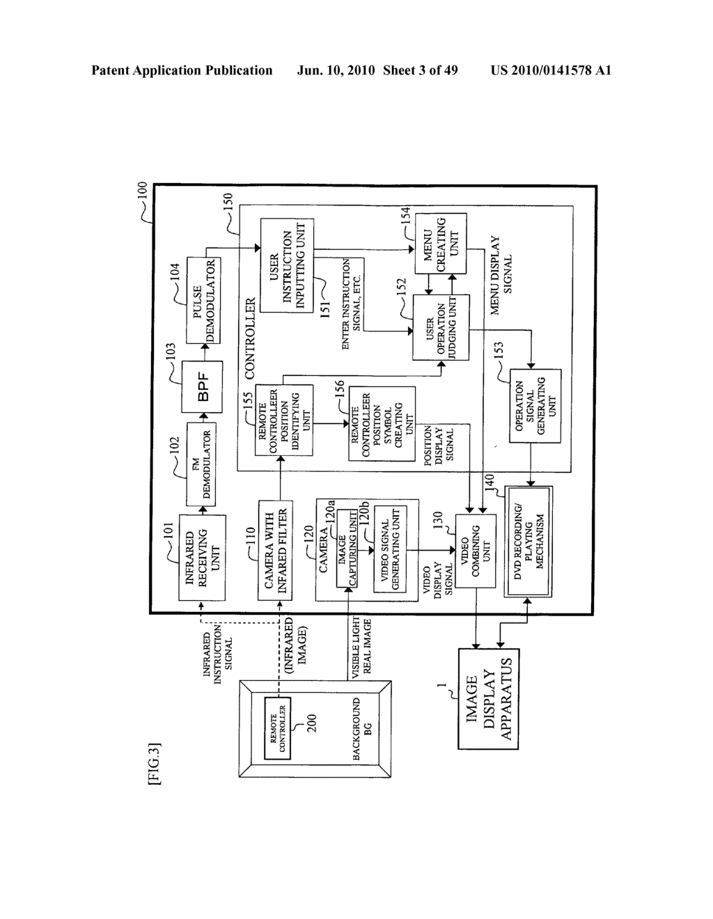 IMAGE DISPLAY CONTROL APPARATUS, IMAGE DISPLAY APPARATUS, REMOTE CONTROLLER, AND IMAGE DISPLAY SYSTEM - diagram, schematic, and image 04