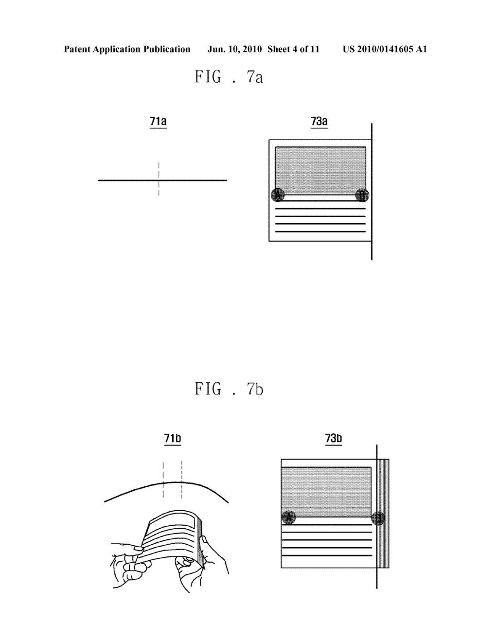 FLEXIBLE DISPLAY DEVICE AND DATA DISPLAYING METHOD THEREOF - diagram, schematic, and image 05