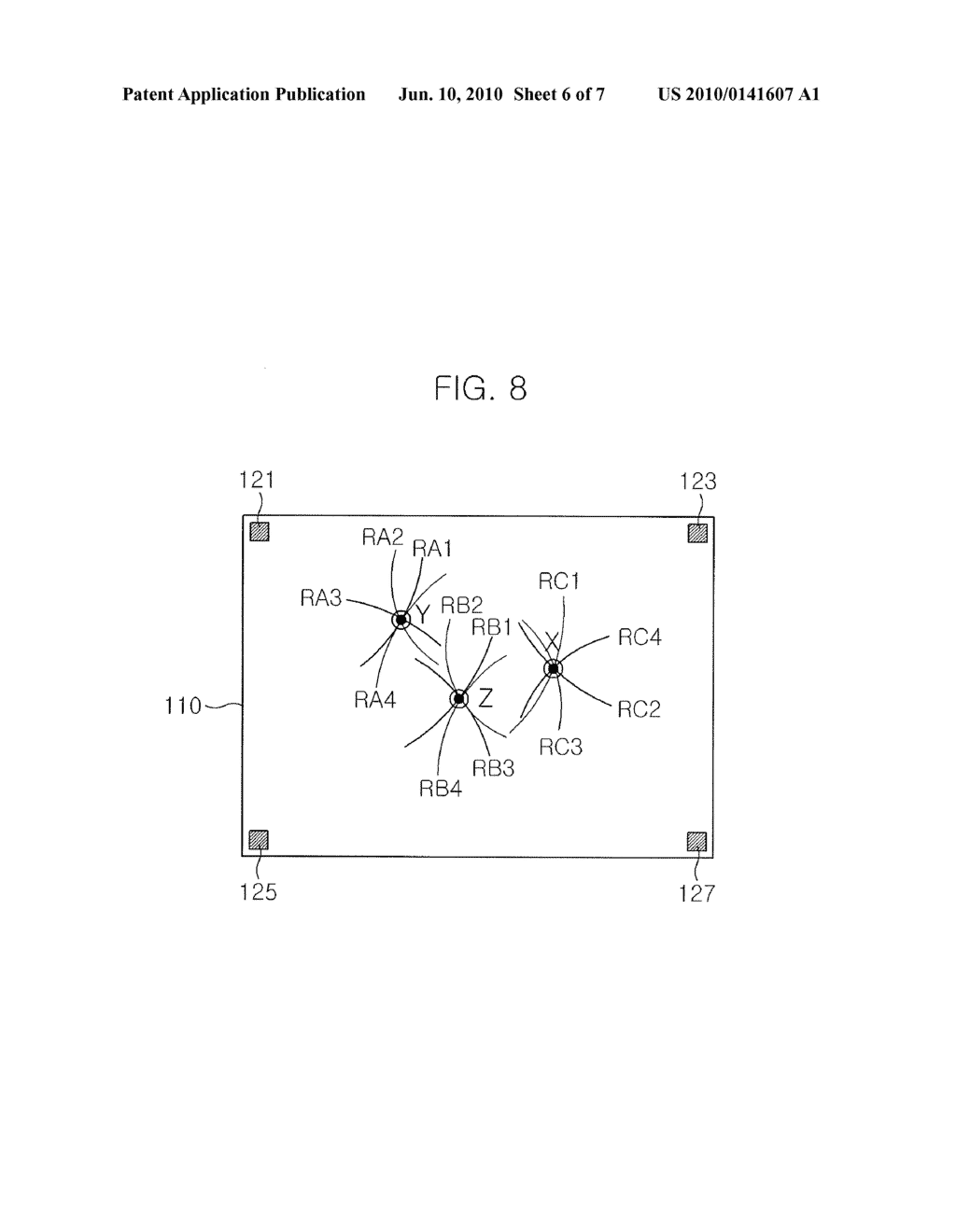 APPARATUS AND METHOD FOR RECOGNIZING MULTI TOUCH POINT - diagram, schematic, and image 07
