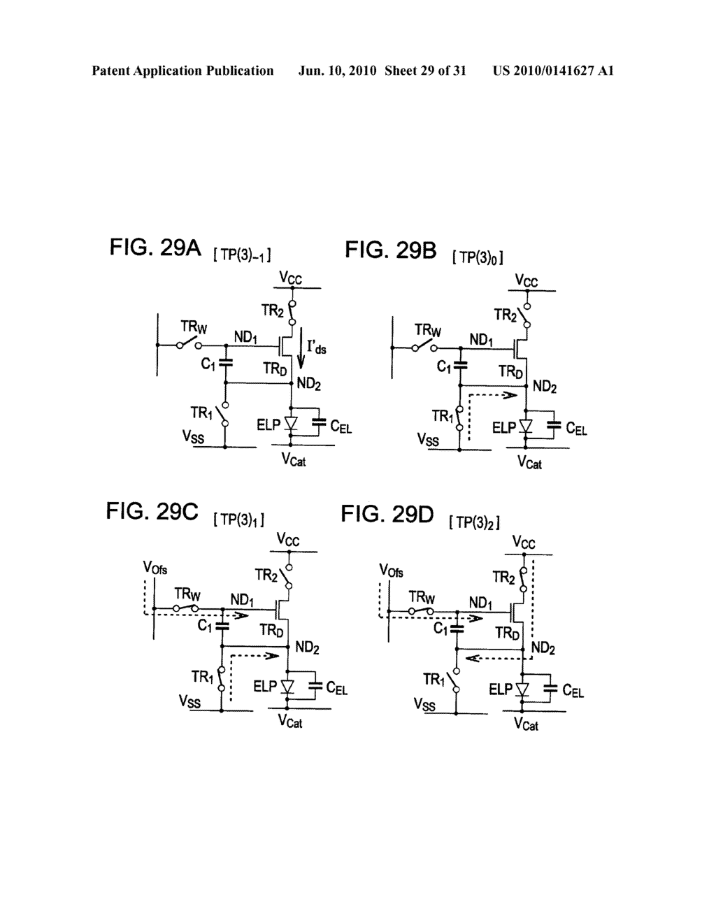 Method of driving organic electroluminescence display apparatus - diagram, schematic, and image 30