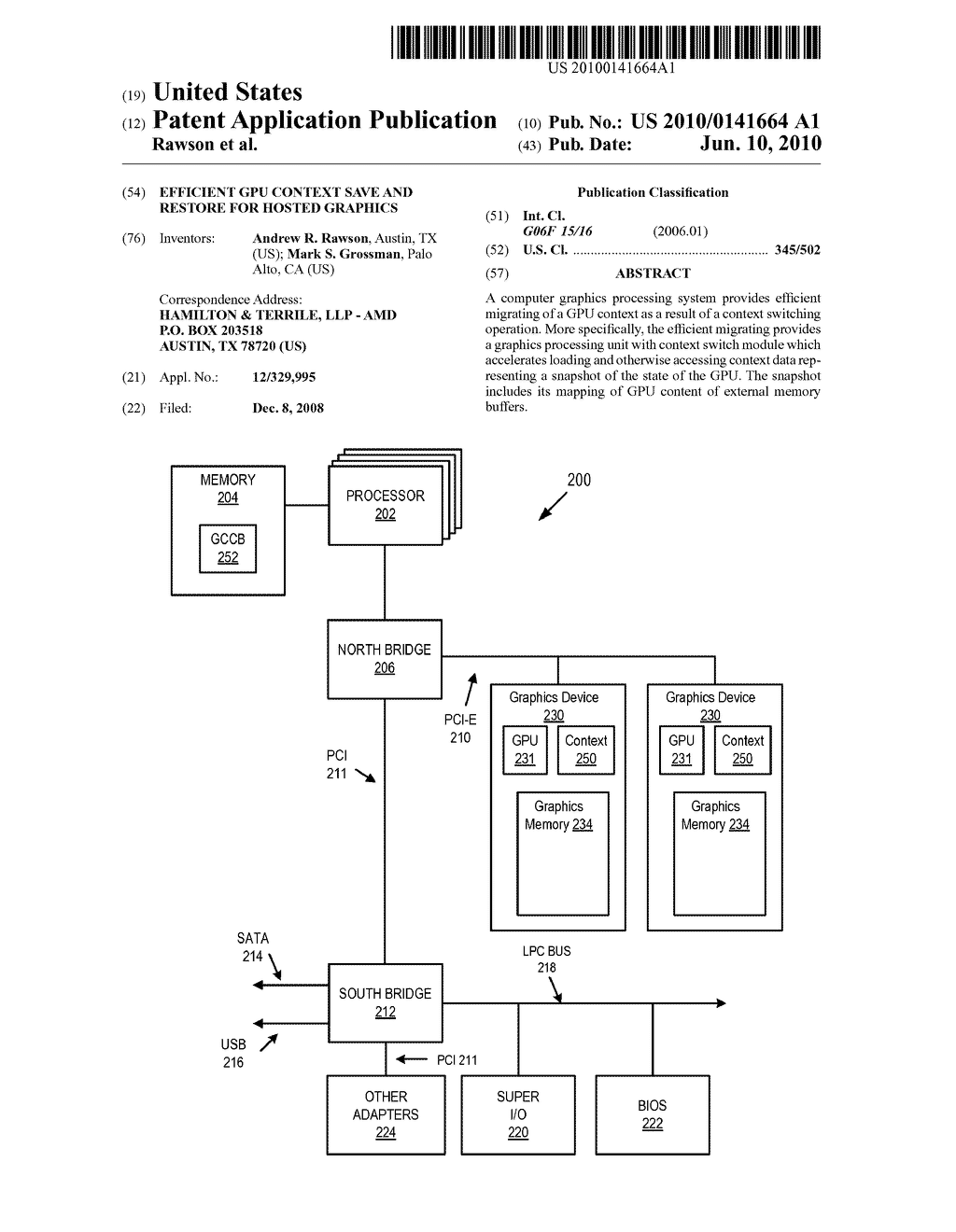 Efficient GPU Context Save And Restore For Hosted Graphics - diagram, schematic, and image 01