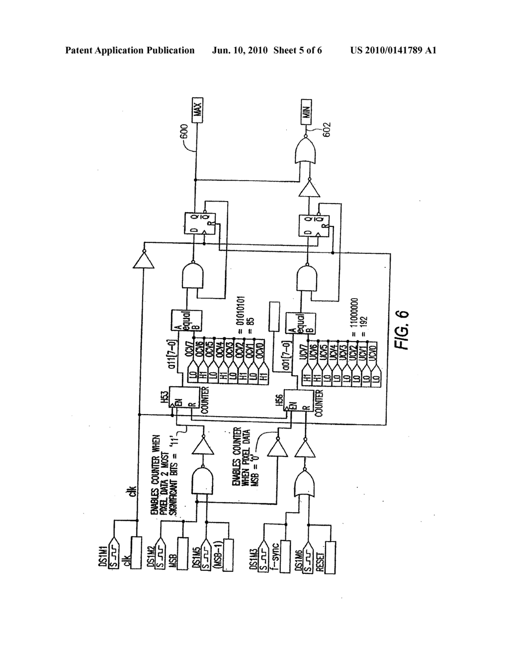 DIGITAL EXPOSURE CIRCUIT FOR AN IMAGE SENSOR - diagram, schematic, and image 06