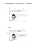 PROGRAM AND INFORMATION PROCESSING DEVICE ALLOWING STORAGE OF INFORMATION FOR IDENTIFYING USER diagram and image