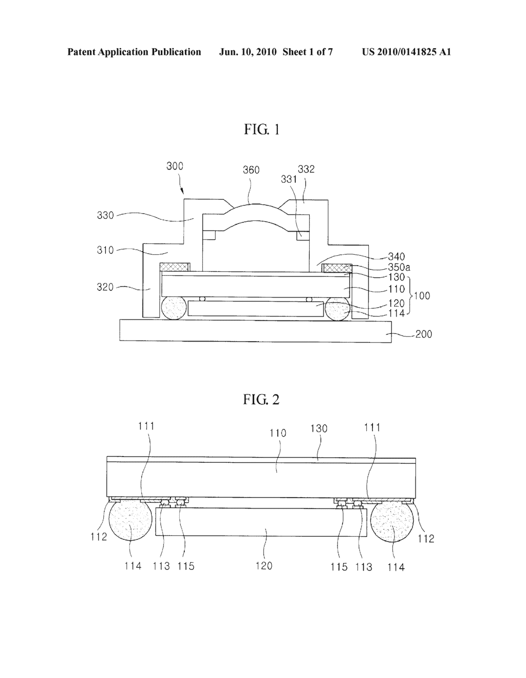 IMAGE SENSOR CAMERA MODULE AND METHOD OF MANUFACTURING THE SAME - diagram, schematic, and image 02