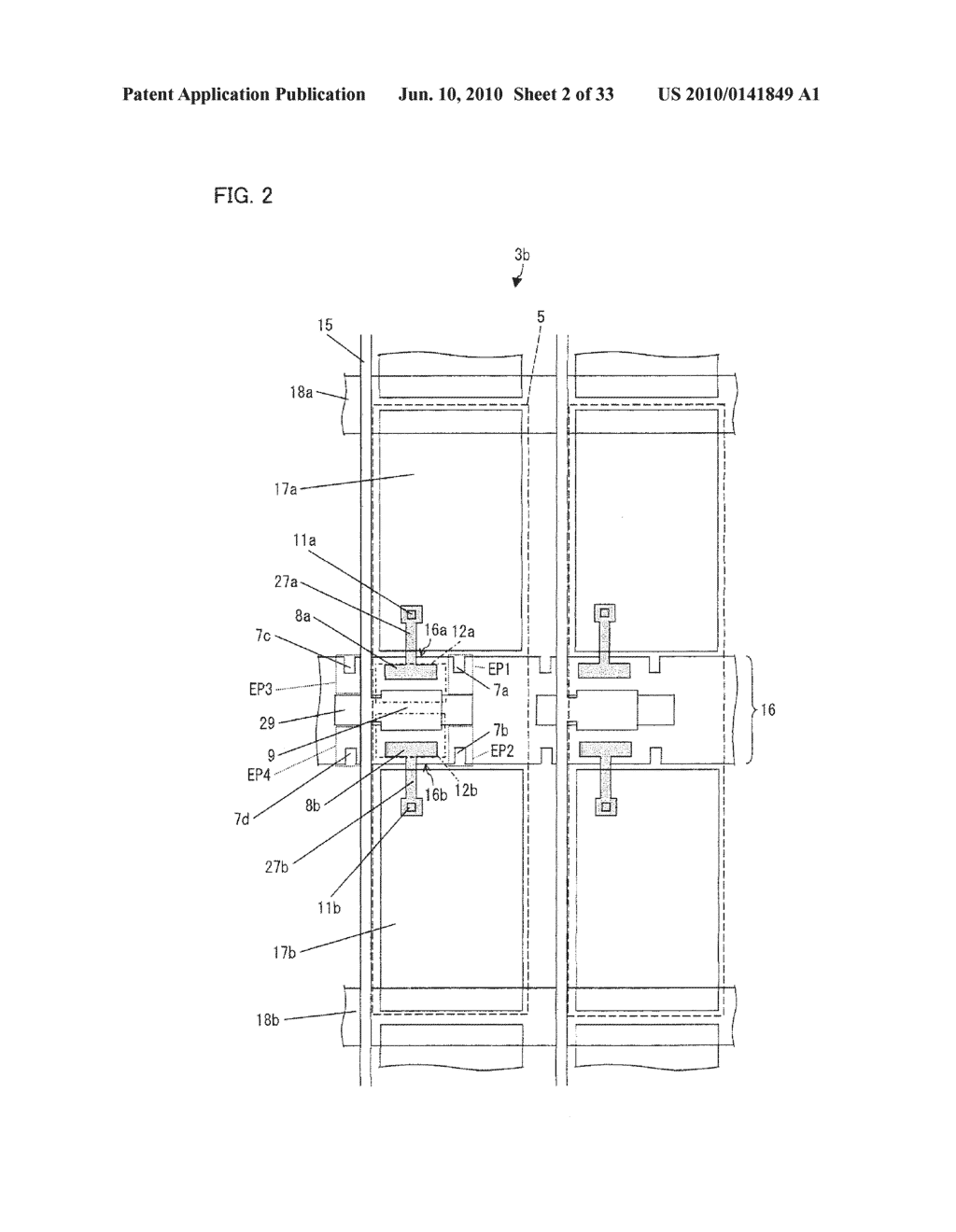 ACTIVE MATRIX SUBSTRATE, LIQUID CRYSTAL PANEL, LIQUID CRYSTAL DISPLAY UNIT, LIQUID CRYSTAL DISPLAY DEVICE, TELEVISION RECEIVER, ACTIVE MATRIX SUBSTRATE MANUFACTURING METHOD, AND LIQUID CRYSTAL PANEL MANUFACTURING METHOD - diagram, schematic, and image 03