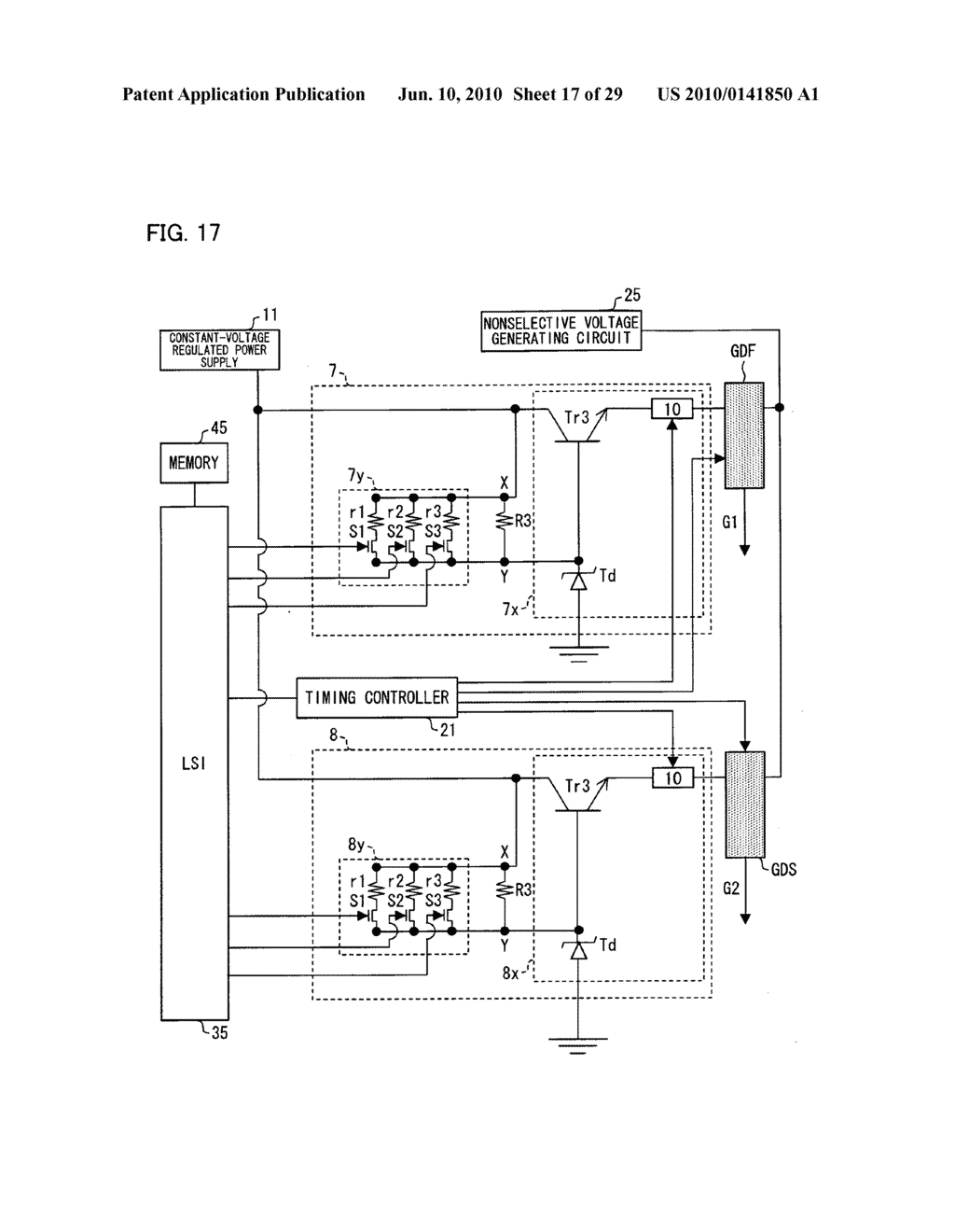 DISPLAY DEVICE, CONTROL DEVICE OF DISPLAY DEVICE, DRIVING METHOD OF DISPLAY DIVICE, LIQUID CRYSTAL DISPLAY DEVICE, AND TELEVISION RECEIVER - diagram, schematic, and image 18