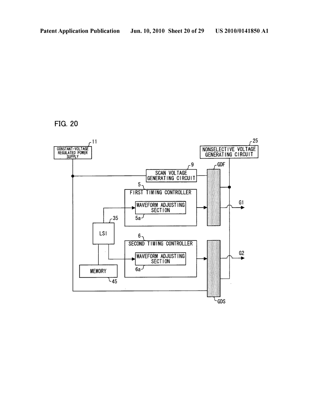 DISPLAY DEVICE, CONTROL DEVICE OF DISPLAY DEVICE, DRIVING METHOD OF DISPLAY DIVICE, LIQUID CRYSTAL DISPLAY DEVICE, AND TELEVISION RECEIVER - diagram, schematic, and image 21