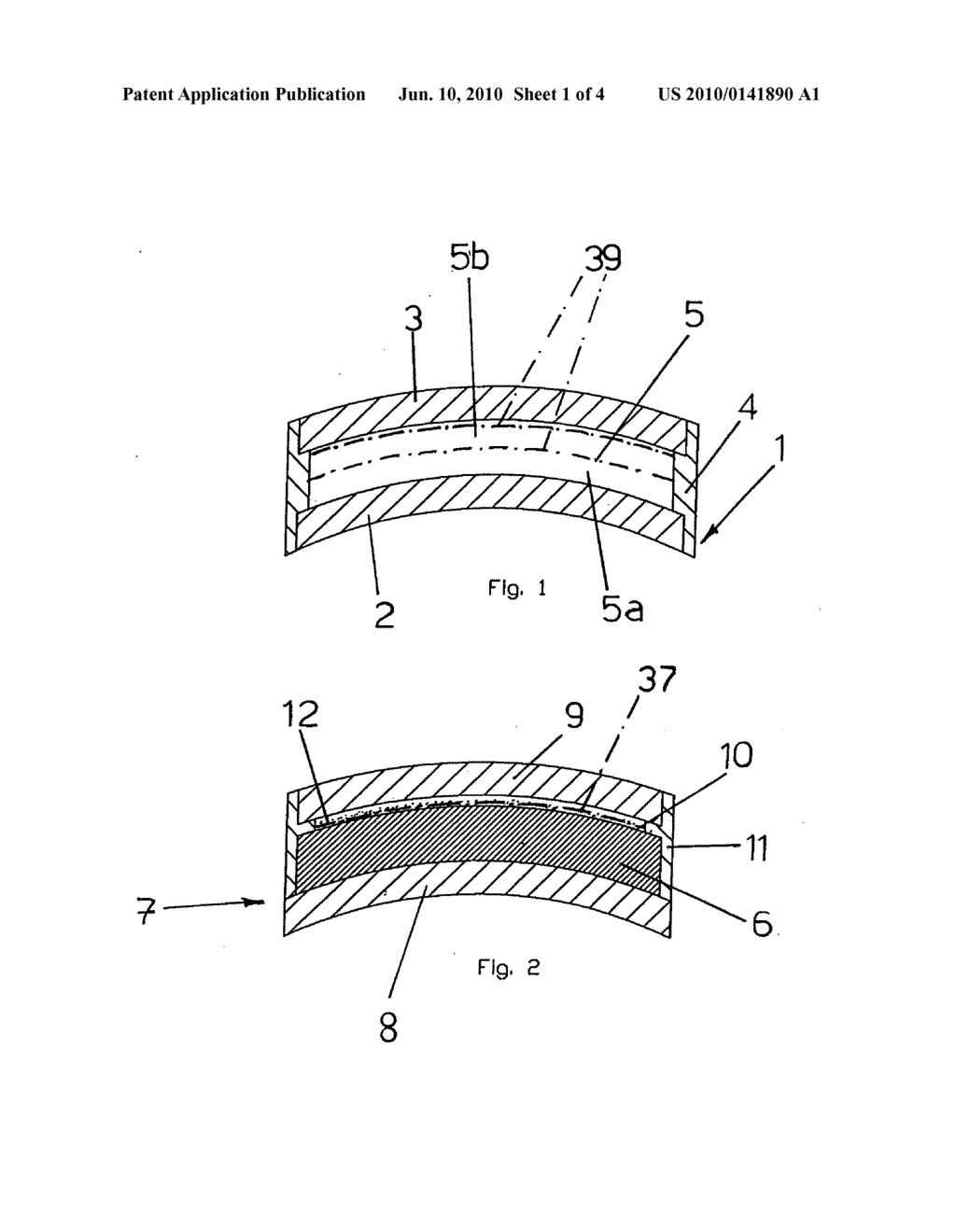 METHOD FOR MANUFACTURING AN OPTICAL ELEMENT MADE OF THERMOSETTING PLASTIC MATERIAL FOR USE IN EYE-PROTECTING DEVICES AND OPTICAL ELEMENT THUS OBTAINED - diagram, schematic, and image 02