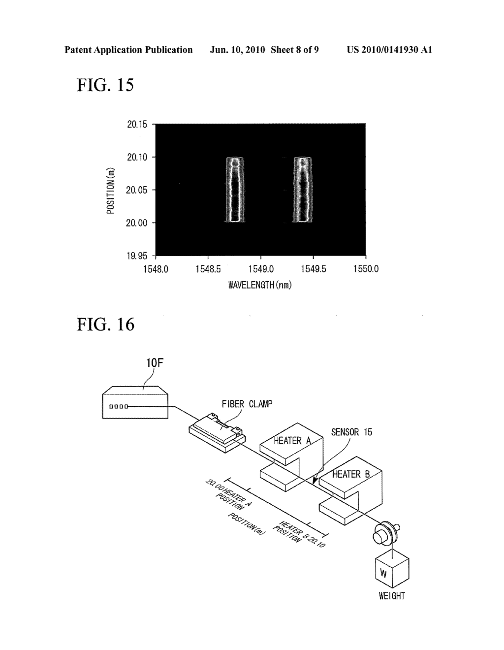 PHYSICAL QUANTITY MEASURING APPARATUS UTILIZING OPTICAL FREQUENCY DOMAIN REFLECTOMETRY, AND METHOD FOR SIMULTANEOUS MEASUREMENT OF TEMPERATURE AND STRAIN USING THE APPARATUS - diagram, schematic, and image 09