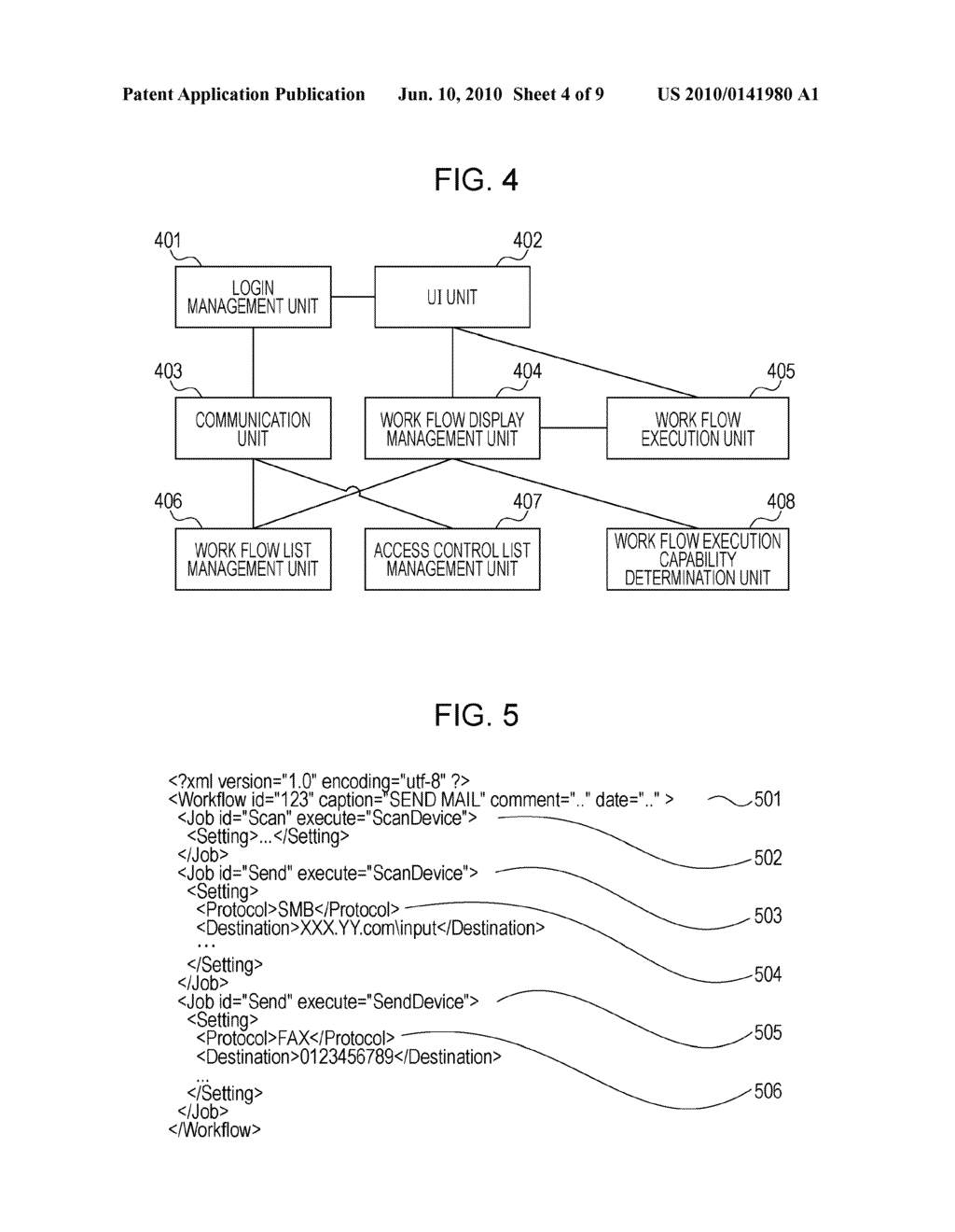 WORK FLOW SYSTEM, IMAGE PROCESSING APPARATUS, AND CONTROL METHOD FOR IMAGE PROCESSING APPARATUS - diagram, schematic, and image 05