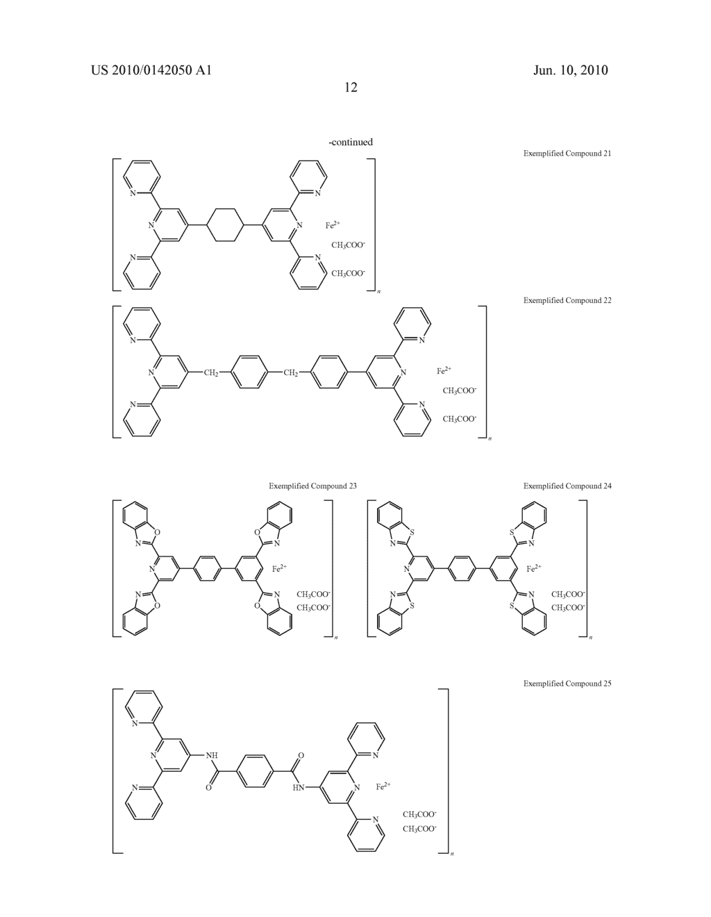 ANISTROPIC DYE LAYER, COORDINATION POLYMER FOR ANISTROPIC DYE LAYER AND POLARIZATION ELEMENT, AND POLARIZATION CONTROL FILM, POLARIZATION CONTROL ELEMENT, MULTI-LAYER POLARIZATION CONTROL ELEMENT, ELLIPSE POLARIZATION PLATE, LIGHT EMISSION ELEMENT, AND METHOD FOR CONTROLLING POLARIZATION PROPERTIES EMPLOYING THE ANISTROPIC DYE LAYER - diagram, schematic, and image 21