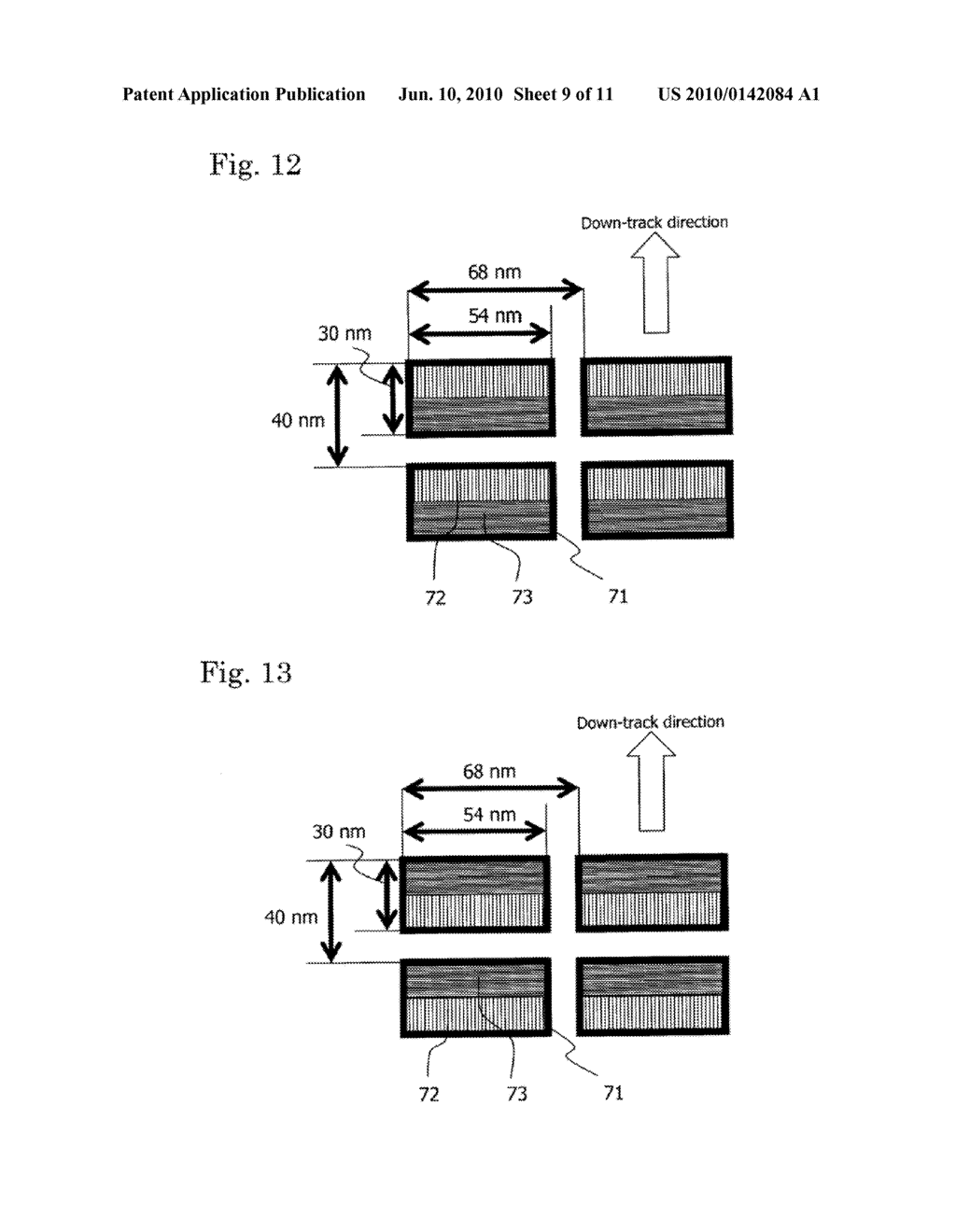 MAGNETIC MEDIUM HAVING AN ARTIFICIAL PATTERN STRUCTURE USING A GRADIENT OF A MAGNETIZATION REVERSAL FIELD AND A METHOD OF USE THEREOF - diagram, schematic, and image 10