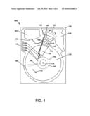 METHOD AND APPARATUS FOR CONTROLLING THE EFFECTS OF SEEK-INDUCED VIBRATION OF A COMPONENT PART IN A HARD-DISK DRIVE diagram and image